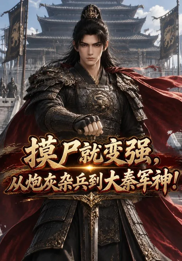 摸尸就变强，从炮灰杂兵到大秦军神