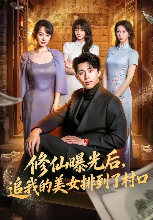 修仙曝光后，追我的美女排到了村口