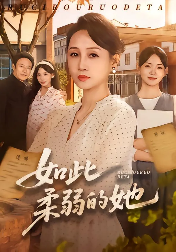 如此柔弱的她